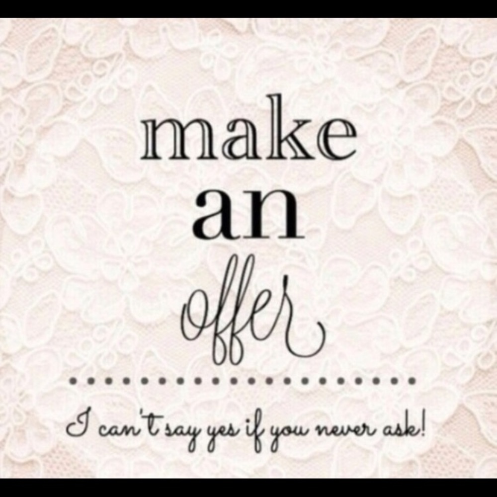 ❤️🌹Don't be shy! I take reasonable offers!